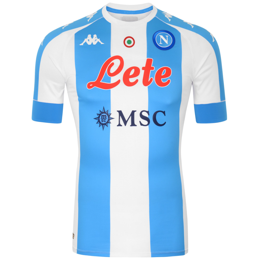 SSC Napoli 2022 Maradona Special Edition EA7 Kit - FOOTBALL FASHION