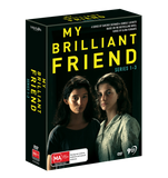 L AMICA GENIALE - MY BRILLIANT FRIEND SERIES 1- 3 ( 9 dvd set )