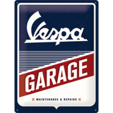 Vespa Garage Sign - Large (Size: 30x 40cm)