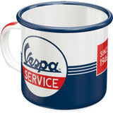 Vespa Service Enamel Mug