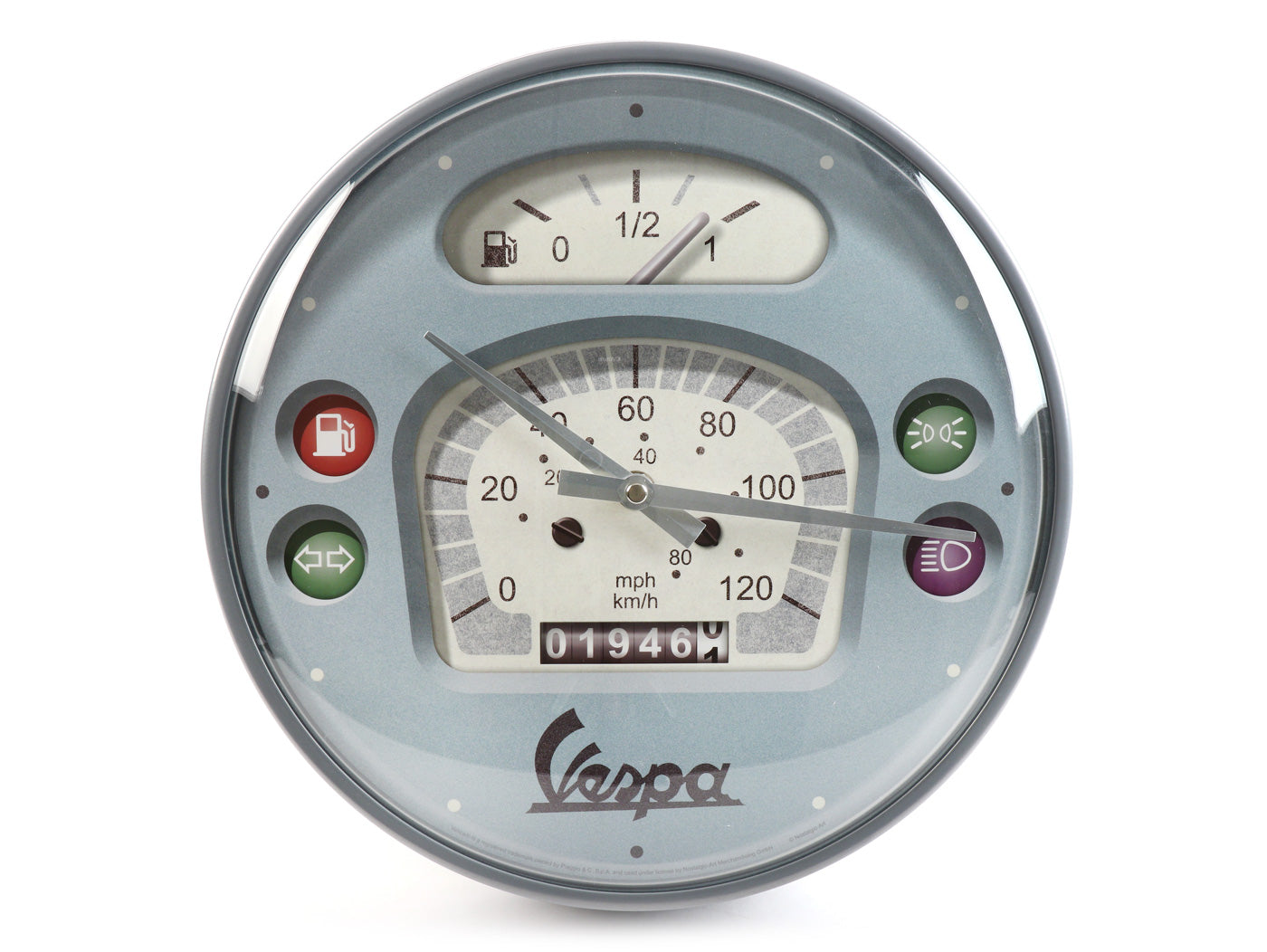 Wall Clock: Vespa Speedo