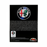 Alfa Romeo Adesivi 3D Logo BLACK DIAM 48 mm