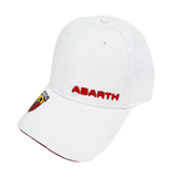 Abarth Cappello Estivo Visiera Curva - White Cap