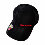 Abarth Cap Visiera Curva - Black