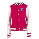 Italia Kids Varsity Jacket Pink