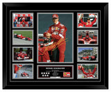 MICHAEL SCHUMACHER FERRARI SIGNED LIMITED EDITION FRAME (FREE DELIVERY AUS-WIDE)