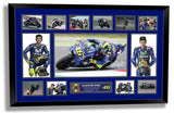 VALENTINO ROSSI 2018 YAMAHA MOTOGP SIGNED LIMITED EDITION FRAME (FREE DELIVERY AUS-WIDE)