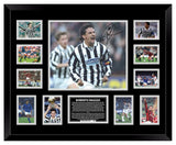 ROBERTO BAGGIO SIGNED LIMITED EDITION FRAME (FREE DELIVERY AUS-WIDE)
