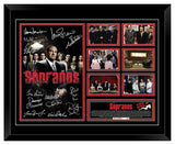 THE SOPRANOS CAST JAMES GANDOLFINI SIGNED LIMITED EDITION FRAME (FREE DELIVERY AUS-WIDE)