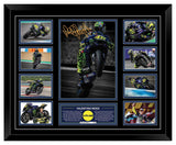 VALENTINO ROSSI 2020 MONSTER YAMAHA SIGNED PHOTO LIMITED EDITION FRAME (FREE DELIVERY AUS-WIDE)