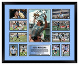 DIEGO MARADONA TRIBUTE SIGNED LIMITED EDITION FRAME (FREE DELIVERY AUS-WIDE)