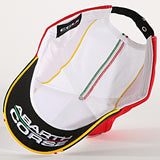 ABARTH CORSE BASEBALL CAP WHITE